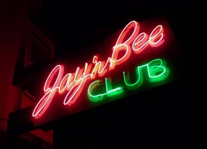 JaynBee sign neon