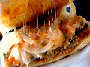 Meatball sandwich